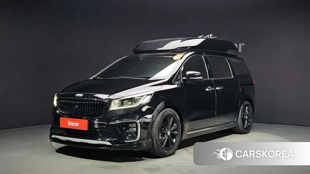 Kia The New Carnival 2019 Черный из Кореи
