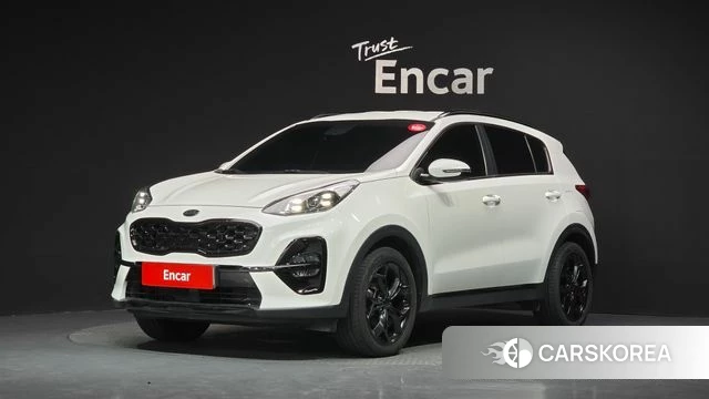 Kia Sportage The Bold 2021 Белый из Кореи