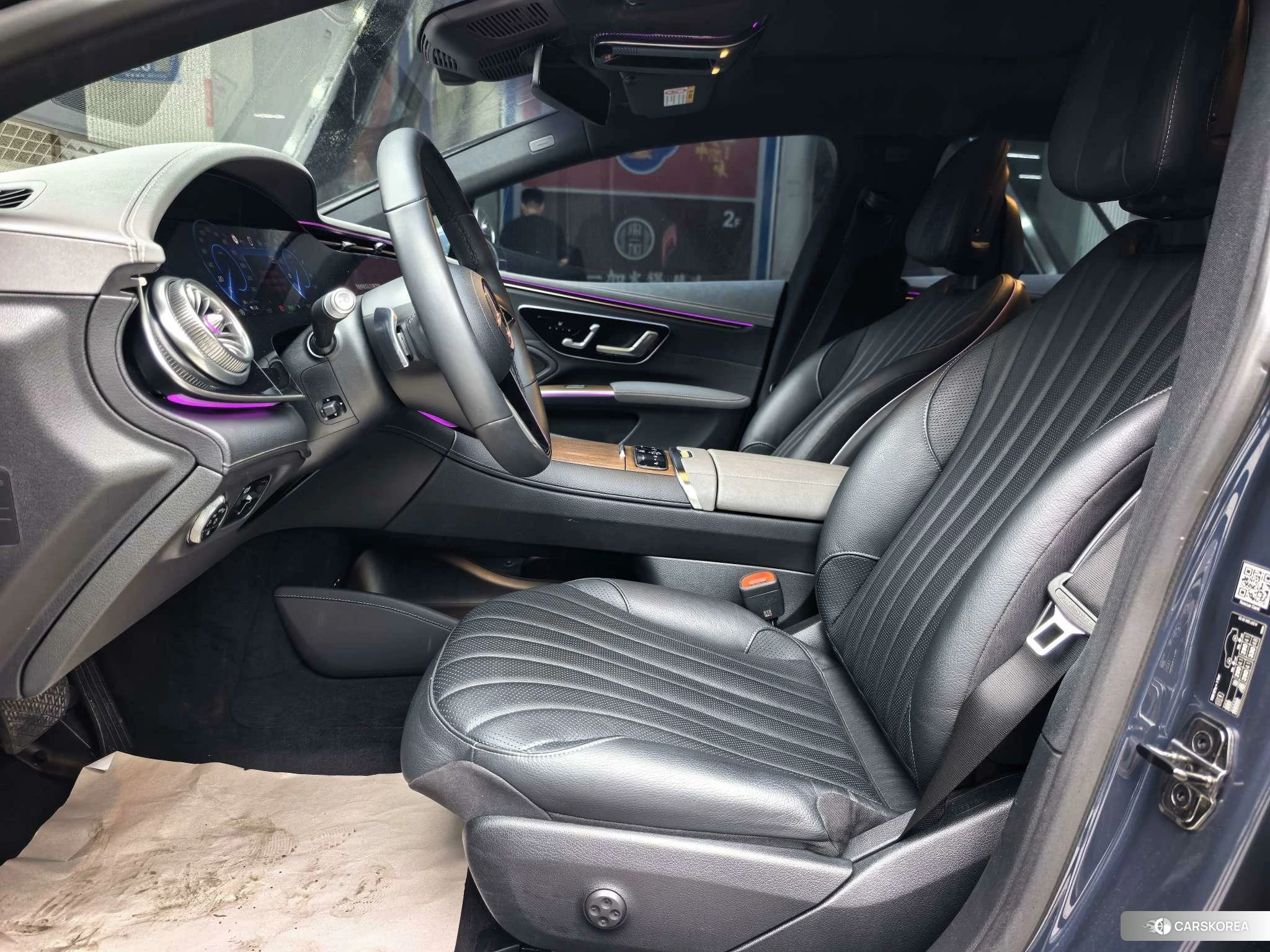 Mercedes-Benz EQS 2022 Синий из Китая