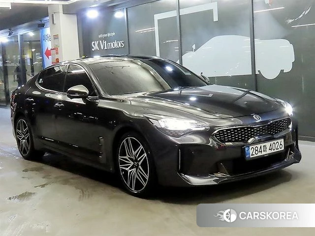 Kia Stinger Meister 2021 Серый из Кореи