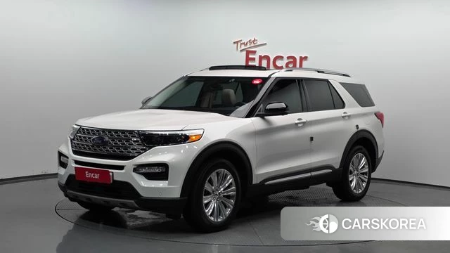 Ford Explorer 6th Generation 2023 Белый из Кореи