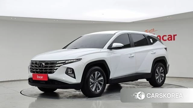 Hyundai Tucson Hybrid (NX4) 2023 Белый из Кореи