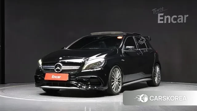 Mercedes-Benz A-Class W176 2018 Черный из Кореи
