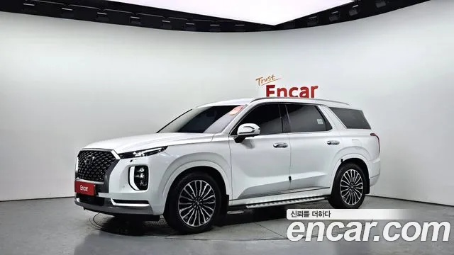 Hyundai Palisade 2021 Белый из Кореи