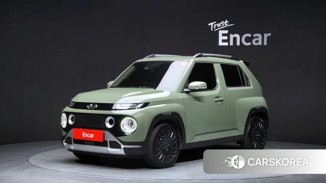 Hyundai Casper 2022 Темно-зеленый из Кореи