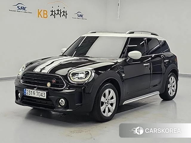 Mini Cooper Countryman 2021 Черный из Кореи