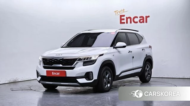 Kia Seltos 2021 Белый из Кореи