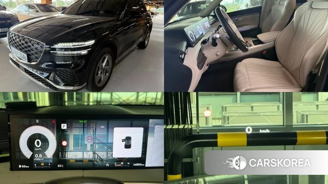 Genesis GV70 2024 Черный из Кореи