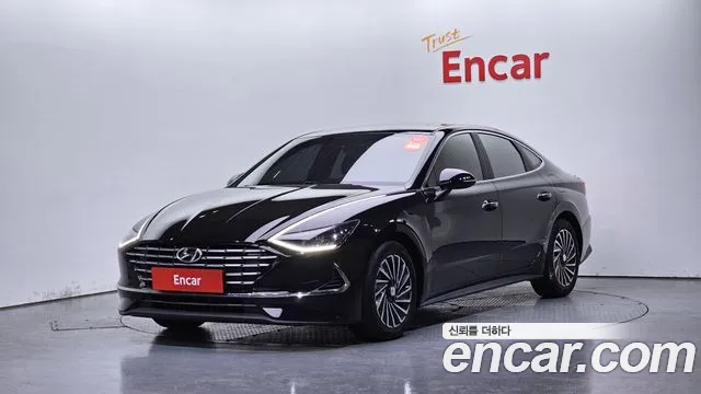 Hyundai Sonata Hybrid (DN8) 2020 Черный из Кореи