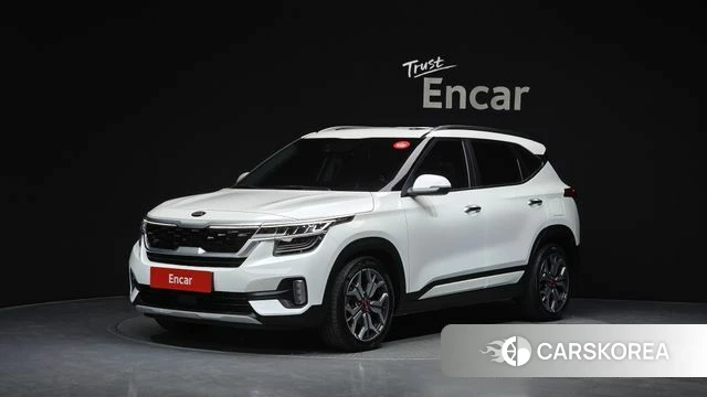 Kia Seltos 2021 Белый из Кореи
