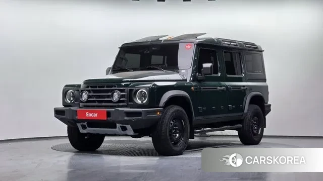 Ineos Grenadier 2024 Зеленый из Кореи