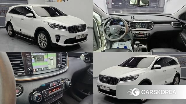 Kia The New Sorento 2018 Белый из Кореи