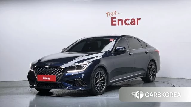 Genesis G80 2018 Синий из Кореи