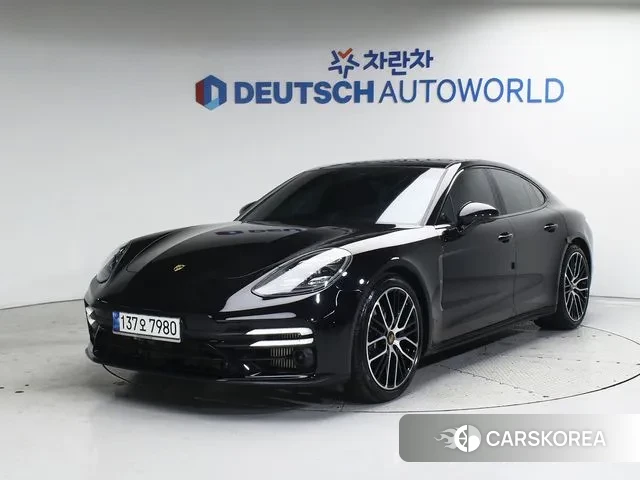 Porsche Panamera (971) 2022 Черный из Кореи