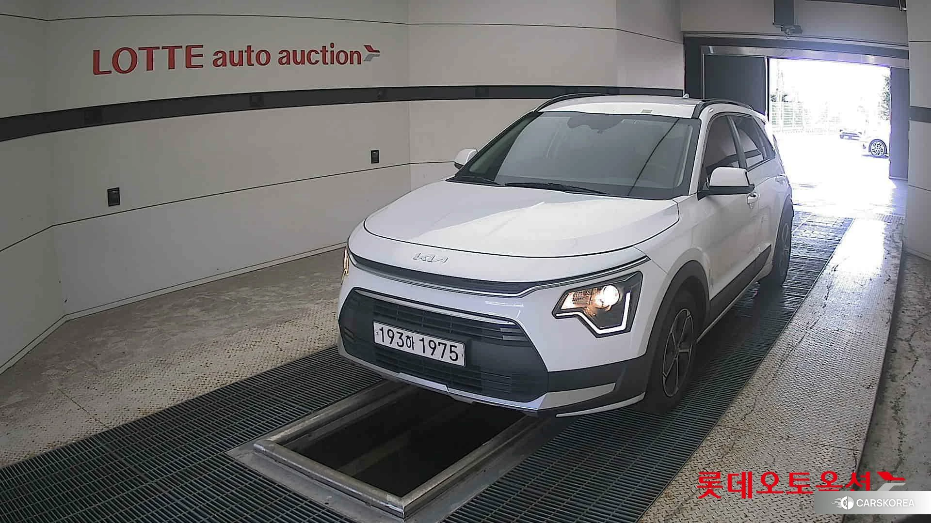 Kia Niro Hybrid 2022 Snow White Pearl (optional) из Кореи