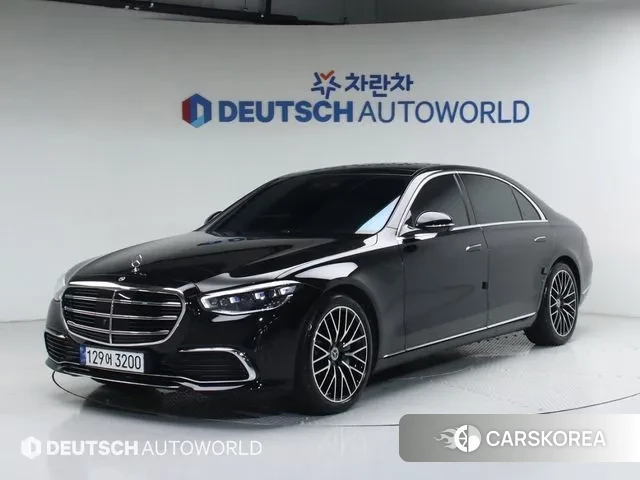 Mercedes-Benz S-Class W223 2022 Черный из Кореи