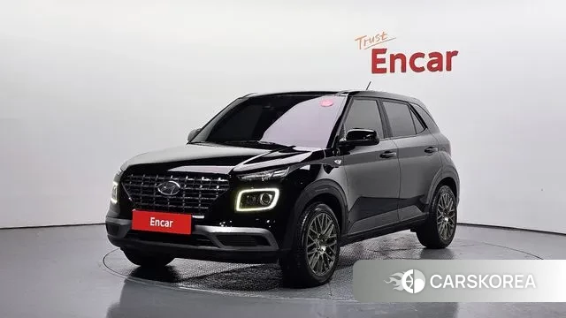 Hyundai Venue 2019 Черный из Кореи