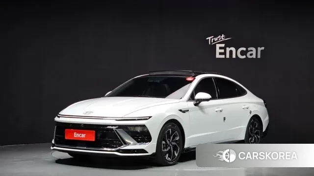 Hyundai Sonata D Edge (DN8) 2024 Белый из Кореи