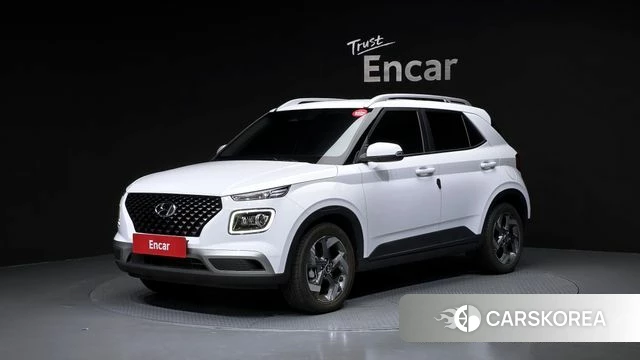 Hyundai Venue 2022 Белый из Кореи