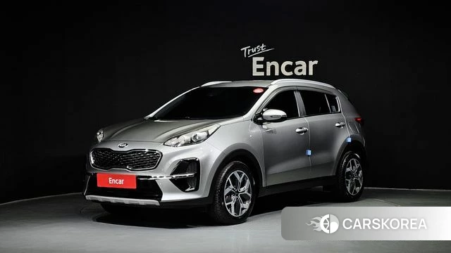 Kia Sportage The Bold 2020 Серебристо-серый из Кореи