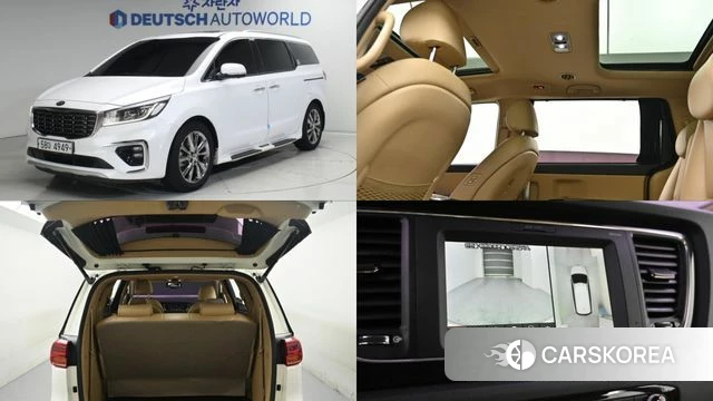 Kia The New Carnival 2018 Белый из Кореи