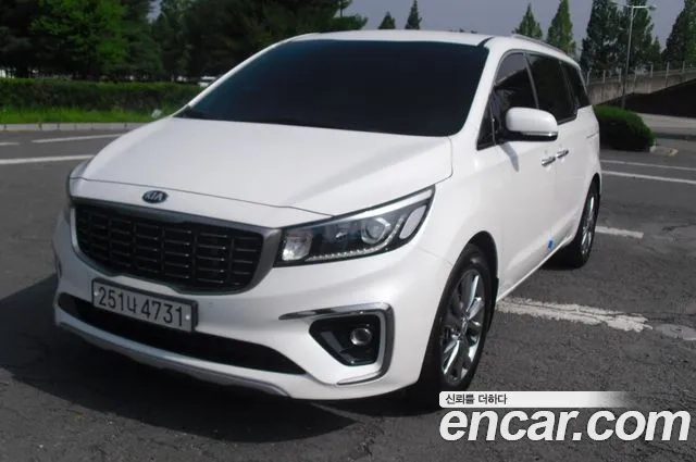 Kia The New Carnival 2019 Белый из Кореи