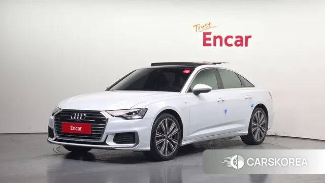 Audi A6 (C8) 2023 Белый из Кореи