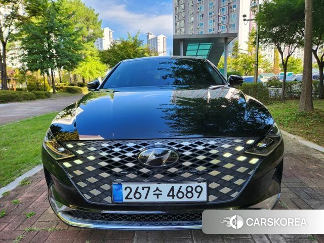 Hyundai The New Grandeur IG 2022 Черный из Кореи