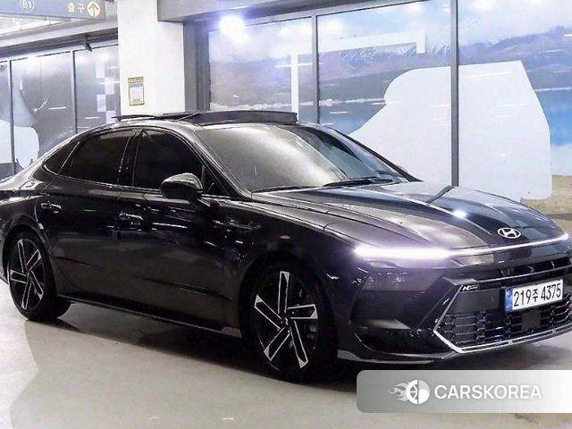 Hyundai Sonata D Edge (DN8) 2024 Черный из Кореи