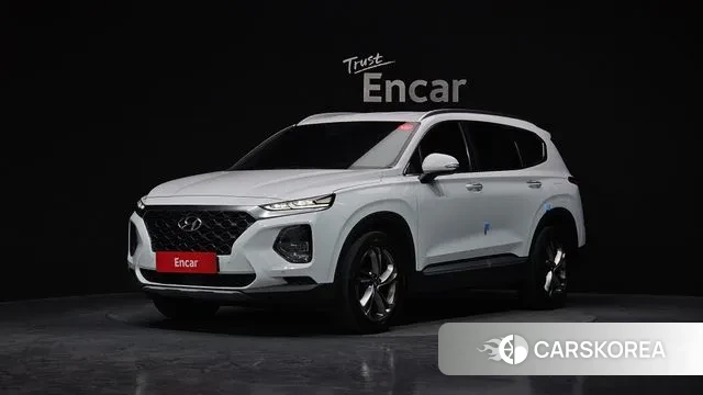 Hyundai Santa Fe TM 2020 Белый из Кореи