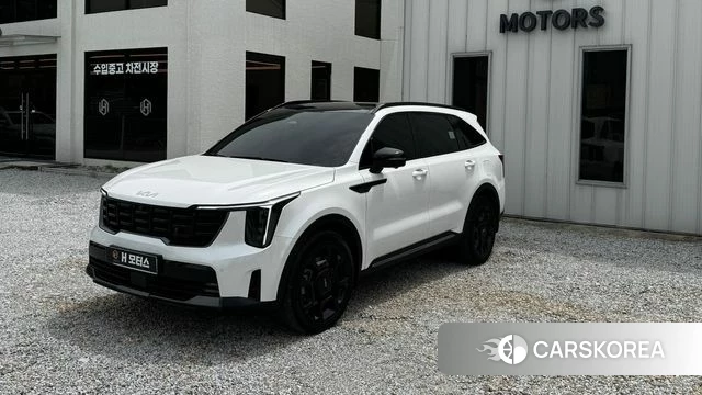 Kia Sorento 4th Generation 2024 Белый из Кореи