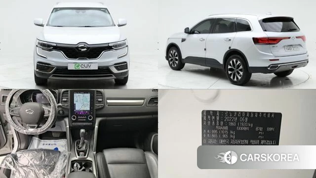 Renault Korea (Samsung) The New QM6 2022 Белый из Кореи