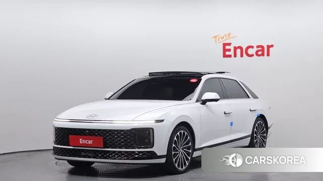 Hyundai Grandeur Hybrid (GN7) 2023 Белый из Кореи