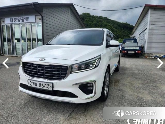 Kia The New Carnival 2018 Белый из Кореи