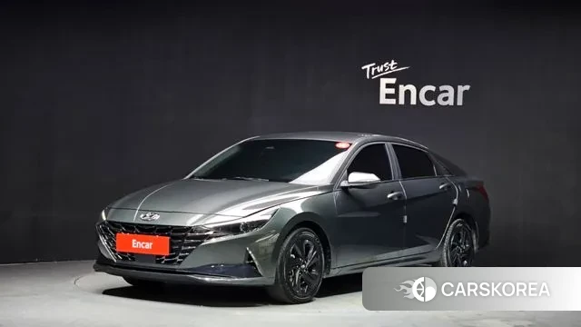 Hyundai Avante (CN7) 2022 Серый из Кореи