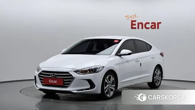 Hyundai Avante AD 2018 Белый из Кореи