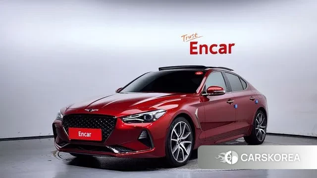 Genesis G70 2019 Красный из Кореи