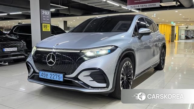 Mercedes-Benz EQS SUV X296 2023 Серебряный из Кореи