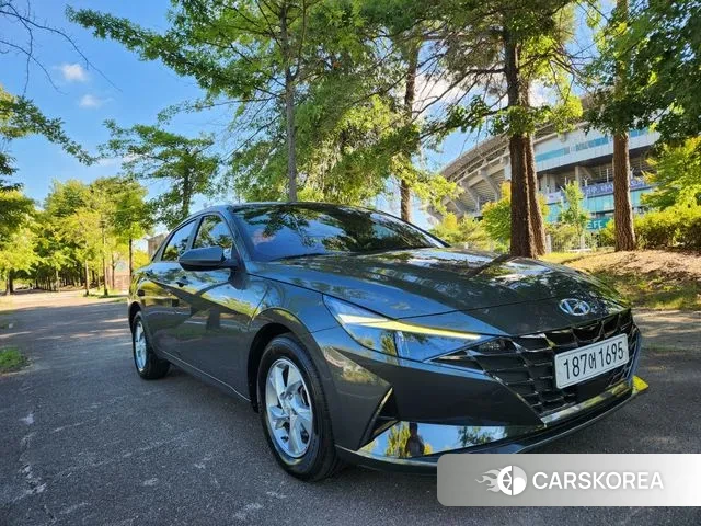 Hyundai Avante (CN7) 2020 Серый из Кореи