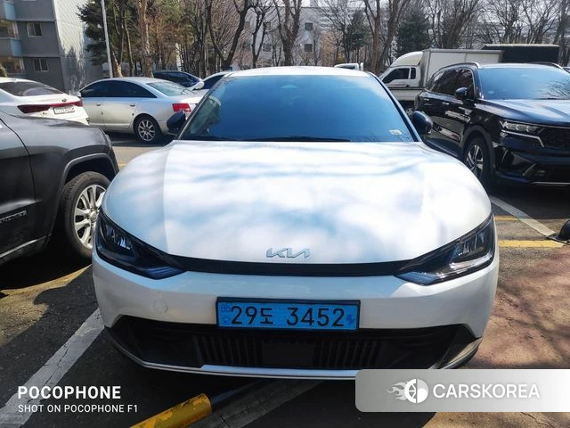 Kia EV6 2021 Белый из Кореи