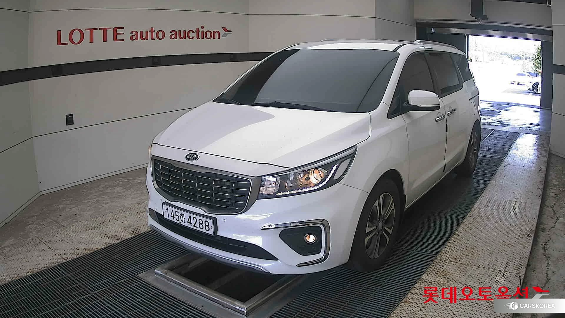 Kia Carnival 2020 Snow White Pearl (optional) из Кореи