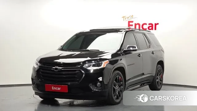 Chevrolet (GM Daewoo) Traverse 2021 Черный из Кореи