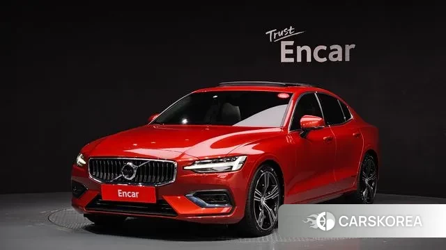 Volvo S60 3rd generation 2020 Красный из Кореи