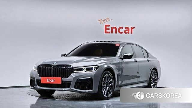 BMW 7 Series (G11) 2020 Черный из Кореи