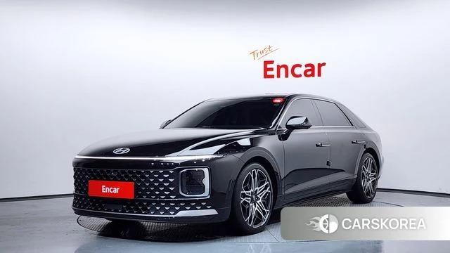 Hyundai Grandeur (GN7) 2023 Черный из Кореи