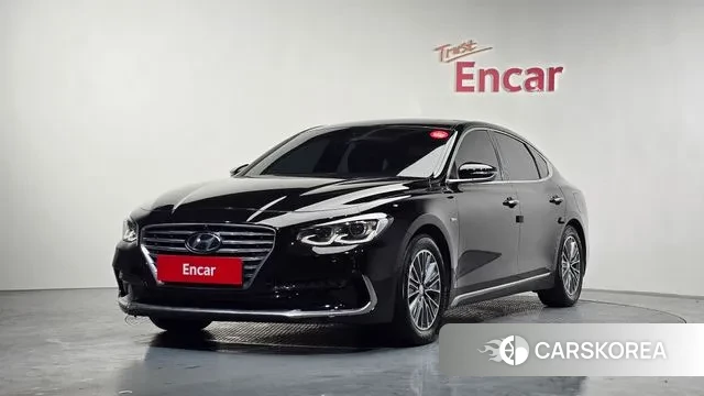 Hyundai Grandeur IG Hybrid 2018 Черный из Кореи