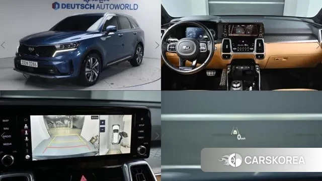 Kia Sorento 4th Generation 2020 Синий из Кореи