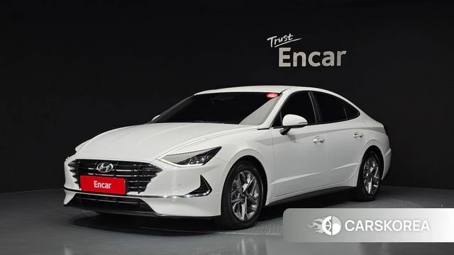 Hyundai Sonata (DN8) 2019 Белый из Кореи