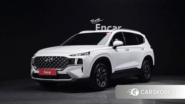 Hyundai The New Santa Fe 2022 Белый из Кореи