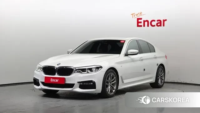 BMW 5 Series (G30) 2018 Белый из Кореи
